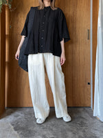 qiri / sashiko jacquard shoulder bag (スミクロ)
