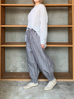 ROBE de PEAU / ANKLE TIED PANTS (GRAY)