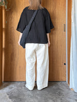 qiri / sashiko jacquard shoulder bag (スミクロ)