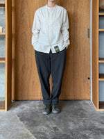 ASEEDONCLÖUD / HW collarless shirt（Off white）