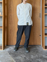 ASEEDONCLÖUD / HW collarless shirt（Off white）