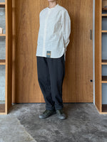 ASEEDONCLÖUD / HW collarless shirt（Off white）