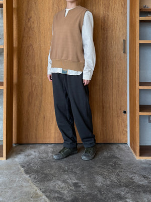 ASEEDONCLÖUD / HW collarless shirt（Off white）