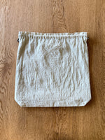 qiri / 花吹雪 jacquard frill bag (ベージュ)
