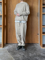CLOSELY / easy tapered pants (camel-beige)