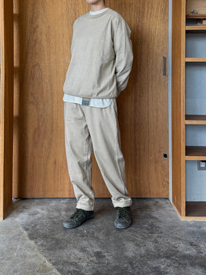 CLOSELY / easy tapered pants (camel-beige)