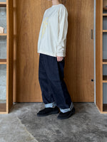ASEEDONCLÖUD / Sandersonia embroidery T-shirt（Off white）