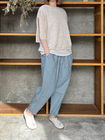 suzuki takayuki / shalwar pants（shadow blue）