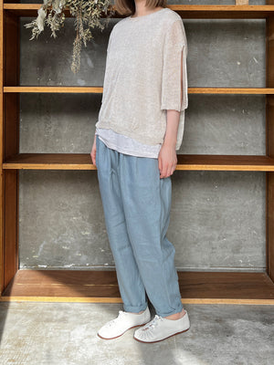 suzuki takayuki / shalwar pants（shadow blue）