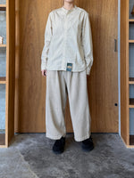 CLOSELY / tucked easy wide pants (camel-beige)