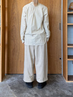 CLOSELY / tucked easy wide pants (camel-beige)