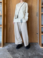 CLOSELY / tucked easy wide pants (camel-beige)
