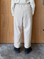 CLOSELY / tucked easy wide pants (camel-beige)