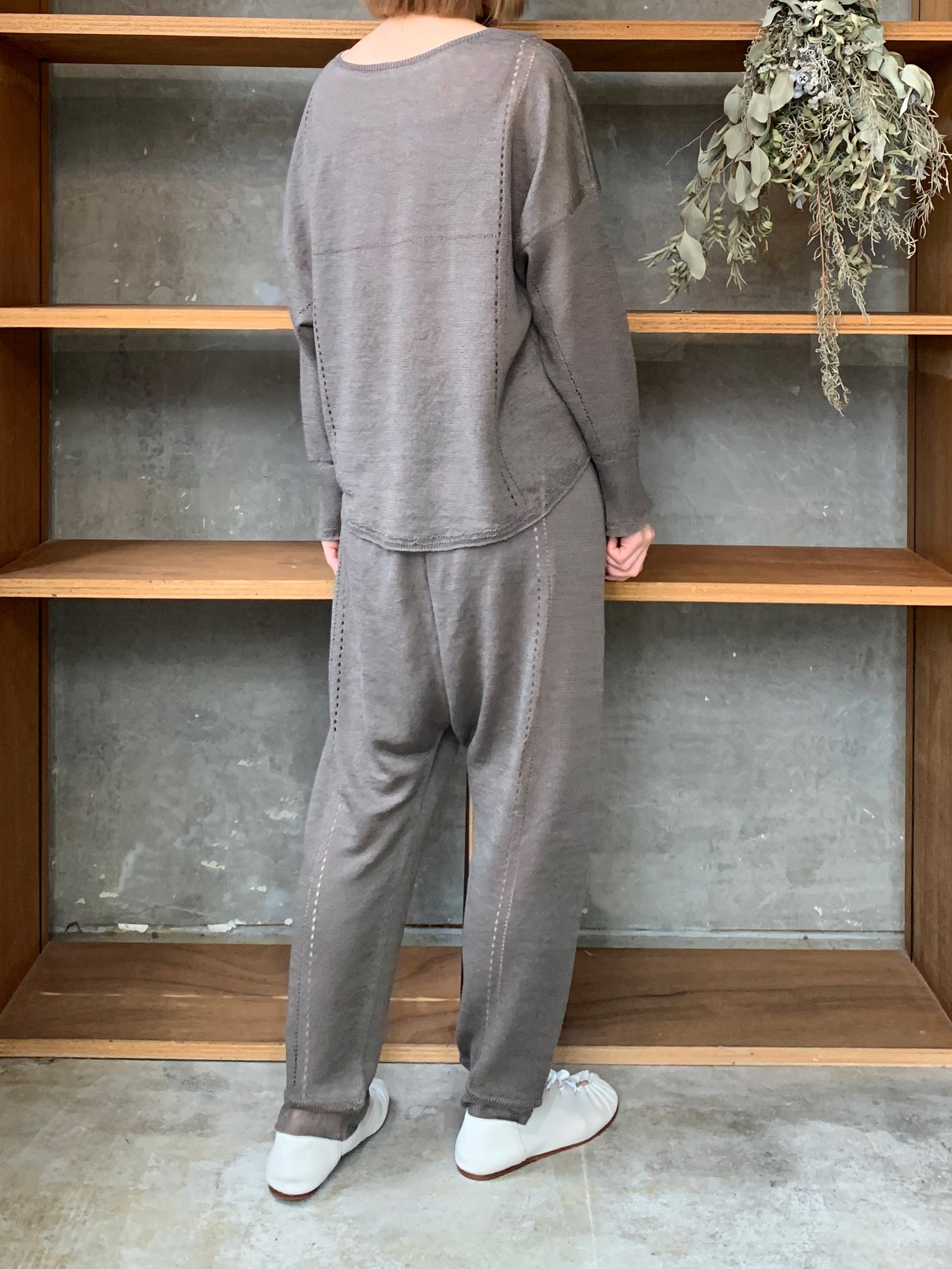 GASA*/  Appreciate：感謝する　プルオーバー (steel gray)