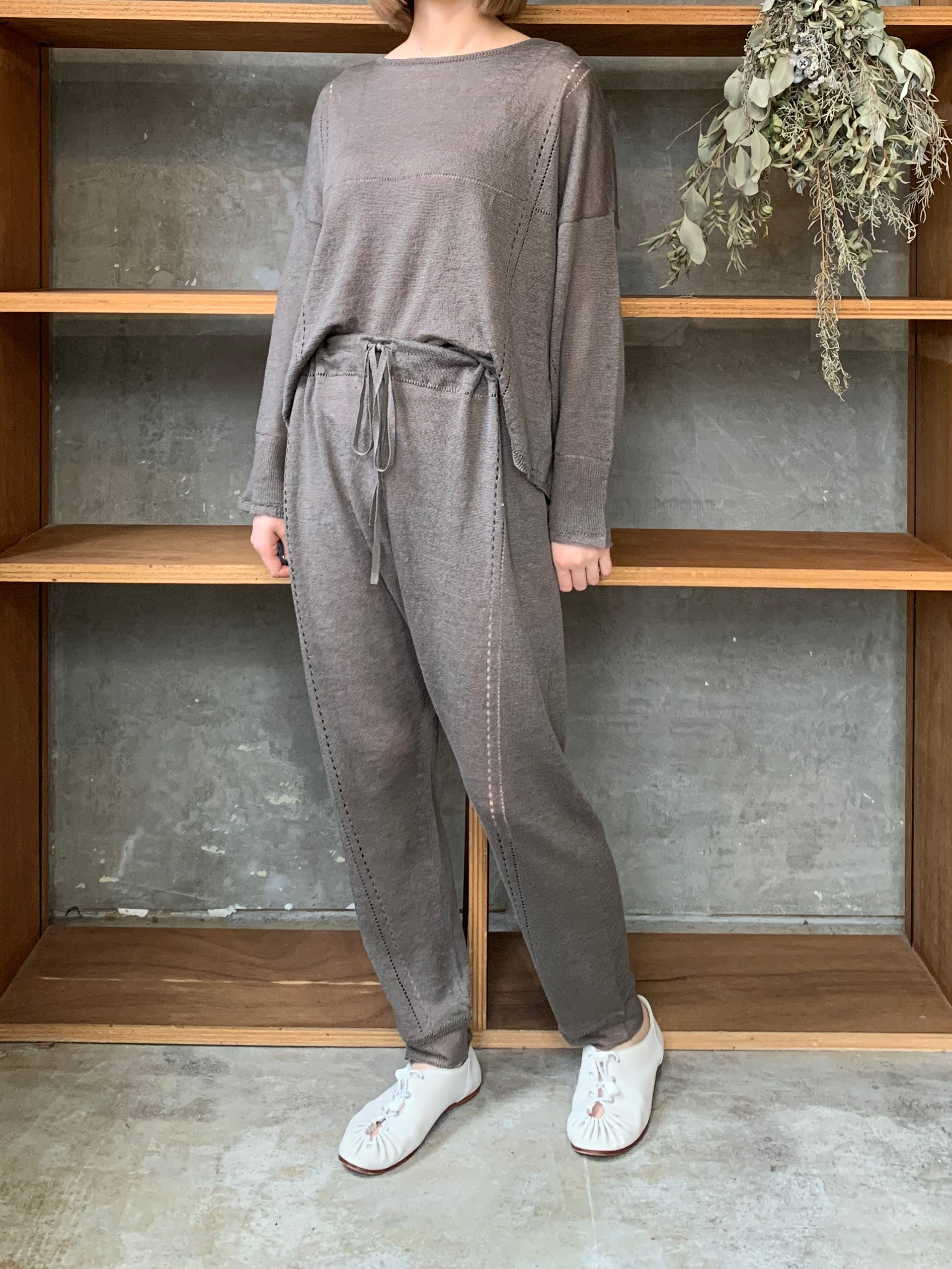 GASA*/  Appreciate：感謝する　プルオーバー (steel gray)