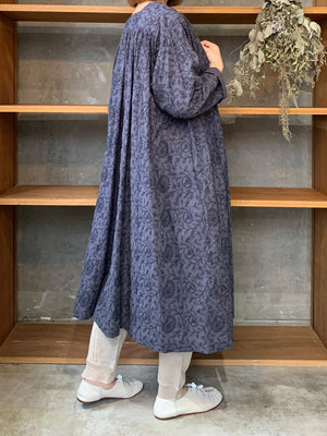 【SALE】GASA*/ Live now：今を生きる　羽織 (grayish blue)