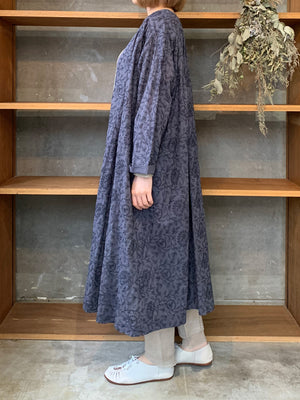 【SALE】GASA*/ Live now：今を生きる　羽織 (grayish blue)