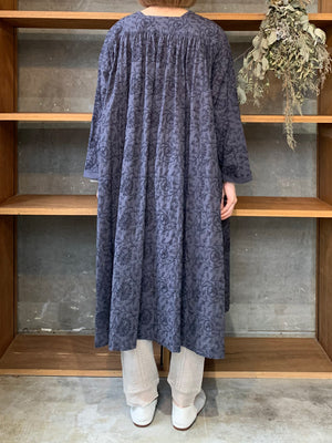 【SALE】GASA*/ Live now：今を生きる　羽織 (grayish blue)