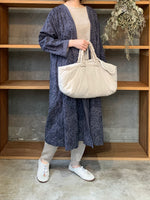 GASA*/ キルトバッグ (smoky rose)