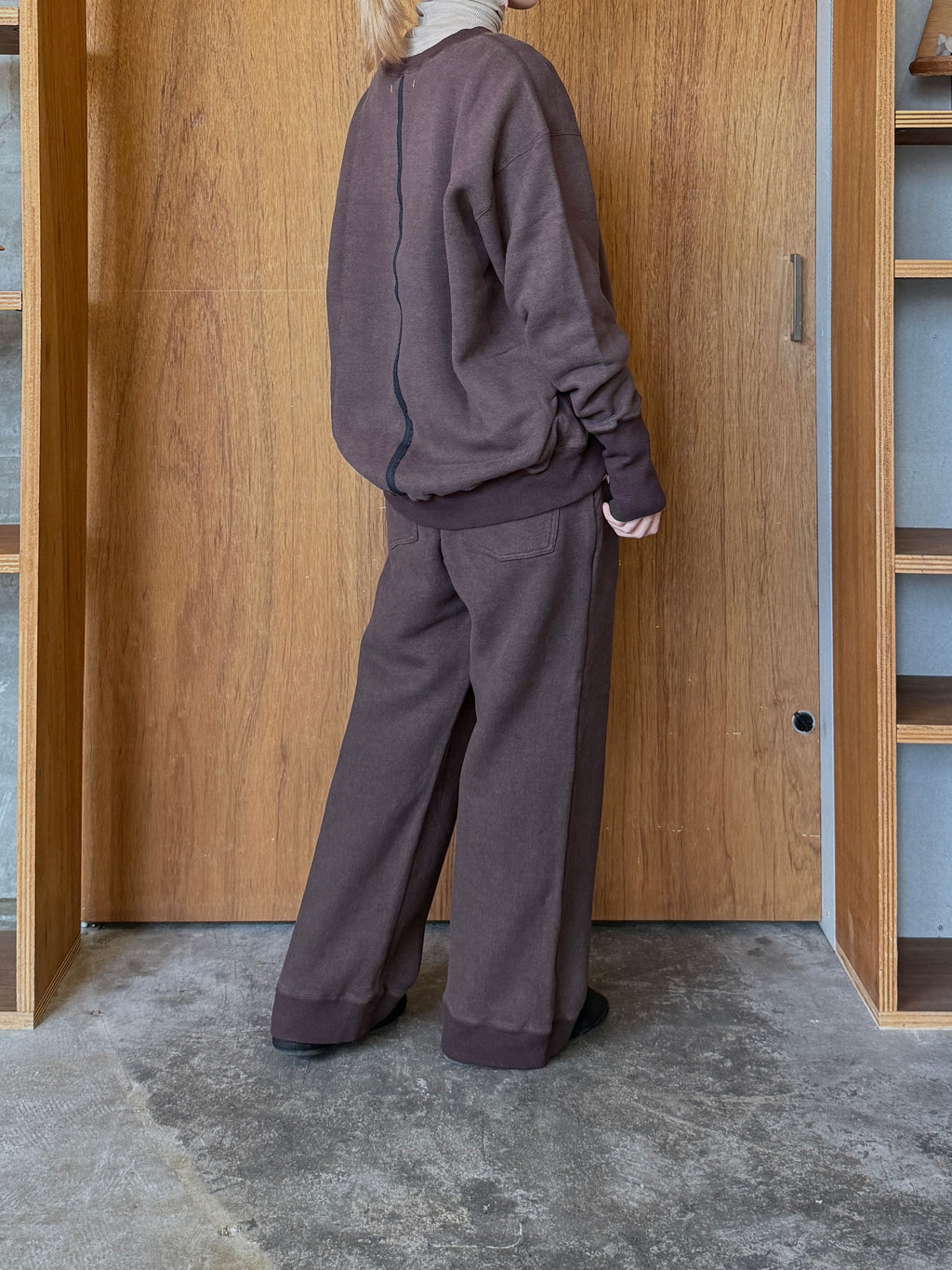 suzuki takayuki / sweat pullover（burnt sienna）