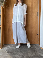 suzuki takayuki / lantern-sleeve blouse（off white）