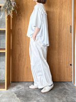 suzuki takayuki / combination t-shirt（frosty beige）