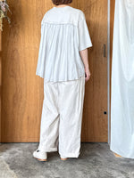 suzuki takayuki / combination t-shirt（frosty beige）
