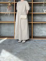 【SALE】ROBE de PEAU / PUFF SLEEVE SALOPETTE