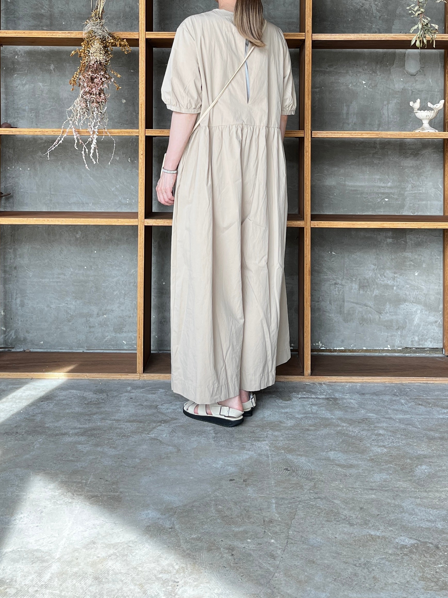 【SALE】ROBE de PEAU / PUFF SLEEVE SALOPETTE