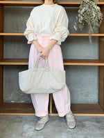 GASA*/ キルトバッグ (smoky rose)