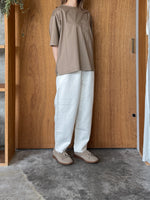 UNIVERSAL TISSU / ナチュラルタイプライター 6oz デニム BIGポケットPO（モカ）