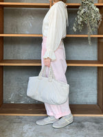 GASA*/ キルトバッグ (smoky rose)