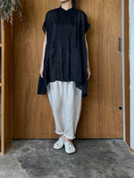 suzuki takayuki / band-sleeve tunic（black）