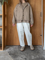 UNIVERSAL TISSU / ナチュラルタイプライター シャツBZ（モカ）