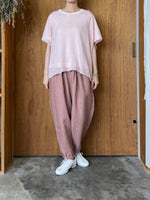 Re arrival!! suzuki takayuki / shalwar pants（old rose）