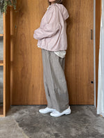 UNIVERSAL TISSU / ナチュラルタイプライター シャツBZ（スモーキーピンク）