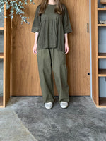 Vlas Blomme / High Count Cotton Hemp カーゴパンツ