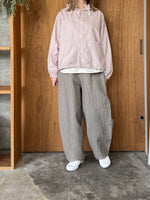 UNIVERSAL TISSU / ナチュラルタイプライター シャツBZ（スモーキーピンク）