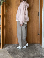 UNIVERSAL TISSU / ナチュラルタイプライター シャツBZ（スモーキーピンク）