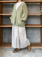 tumugu / ソリトリネン ジャケット（KHAKI）