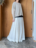suzuki takayuki / knitted cape（beige）