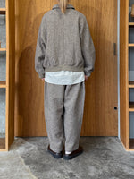 TISSU / オリジナルウールヘリンボン バルーンPT（ベージュヘリンボン）