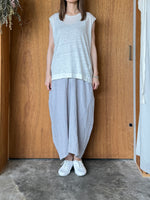 Re arrival!! suzuki takayuki / linen tank top（off white）