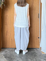 Re arrival!! suzuki takayuki / linen tank top（off white）