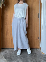 Re arrival!! suzuki takayuki / linen tank top（off white）