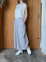 Re arrival!! suzuki takayuki / linen tank top（off white）