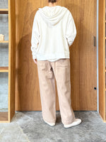 TISSU / カシミヤビーバー タックストレートPT（モカ）