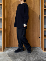 TISSU / オリジナルウールヘリンボン バルーンPT（クロヘリンボン）