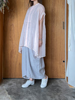 suzuki takayuki / band-sleeve tunic（pale peach blossom）