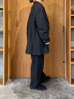 TISSU / オリジナルウールヘリンボンテーラードJK（クロヘリンボン）